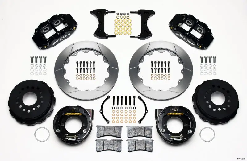 Wilwood Narrow Superlite 4R Rear Parking Brake Kit – 12.88" Rotor, Fits 2005–2014 Mustang 1