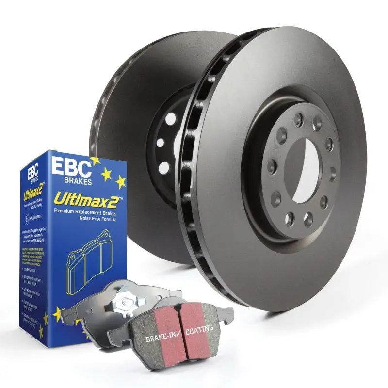 Ebc Ultimax Brake Pad And Rk Rotor Kit For Chevrolet S10 1