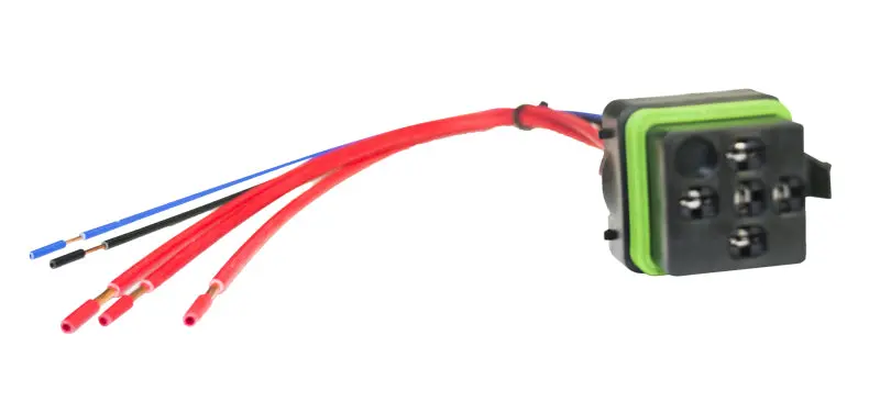 Hella Weatherproof Iso Mini Relay Connector With 12-Inch Lead Wires 1