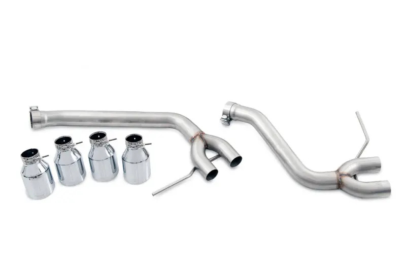 Awe Tuning Track Edition Exhaust System For Porsche Macan – Chrome-Silver 102Mm Tips 1