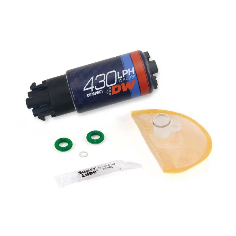 Deatschwerks Dw430C Compact Fuel Pump – 430 Lph For Subaru Legacy Gt (2005–2009), Wrx (2008–2014), Sti (2008–2021) 1