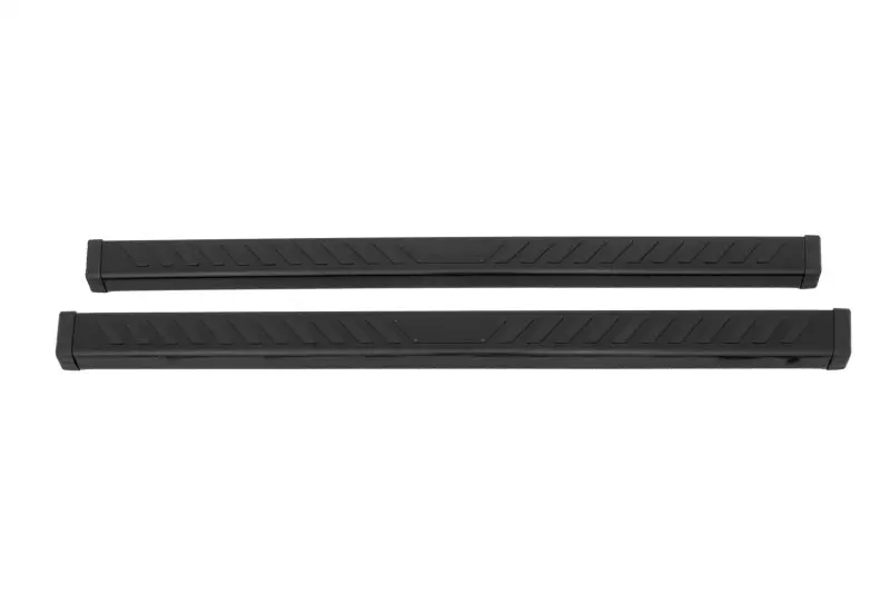 Lund Summit Ridge Running Boards – 2.0-Inch Black Step Rails For 2019 Chevrolet Silverado 1500 Extended Cab 1