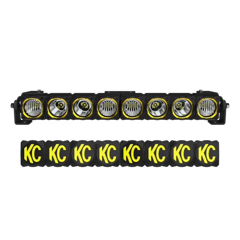 Kc Hilites Flex Era Led Light Bar – 20-Inch Universal Mount Kit With Master Wiring Harness 1