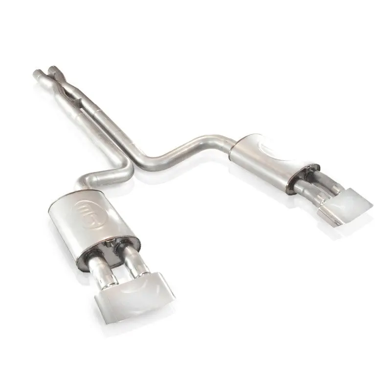 Stainless Works X-Pipe Exhaust System With Chambered Mufflers And Dual Tips For 1990–1995 Corvette Zr1 1