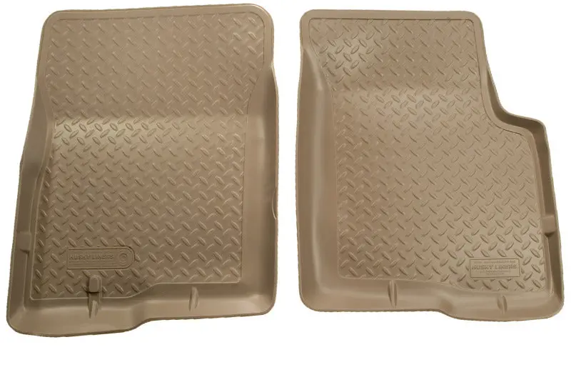 Husky Liners Classic Tan Floor Mats For 1997–2012 Chevrolet Econoline Full-Size Vans 1