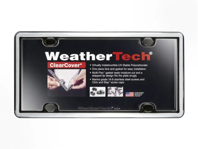Weathertech Clearcover Frame Kit - Chrome 1