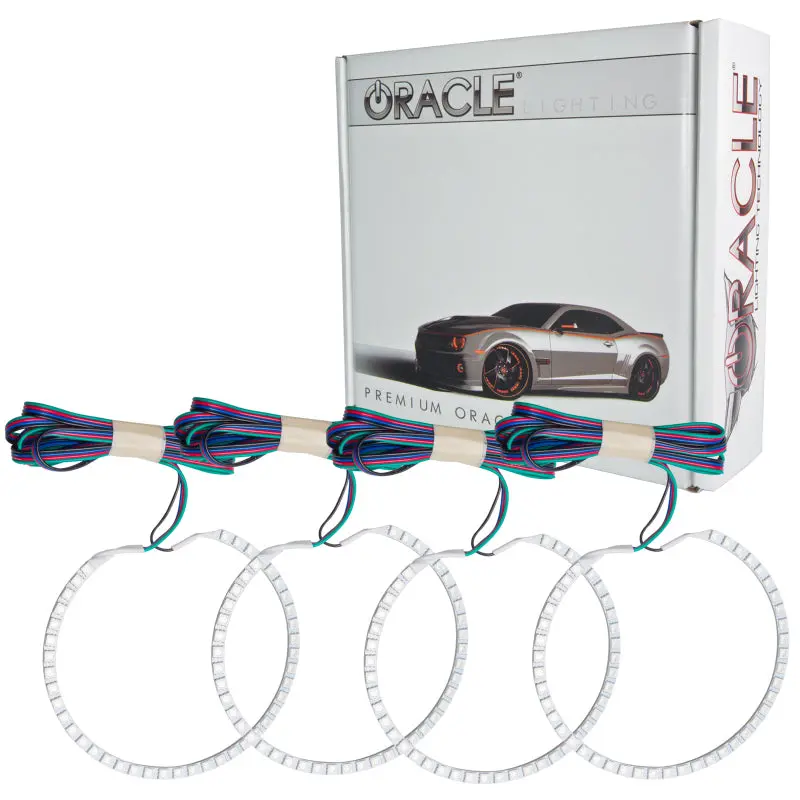 Oracle Dual Halo Led Headlight Kit – Round Style For 2014–2015 Camaro Non-Rs With Simple Controller 2
