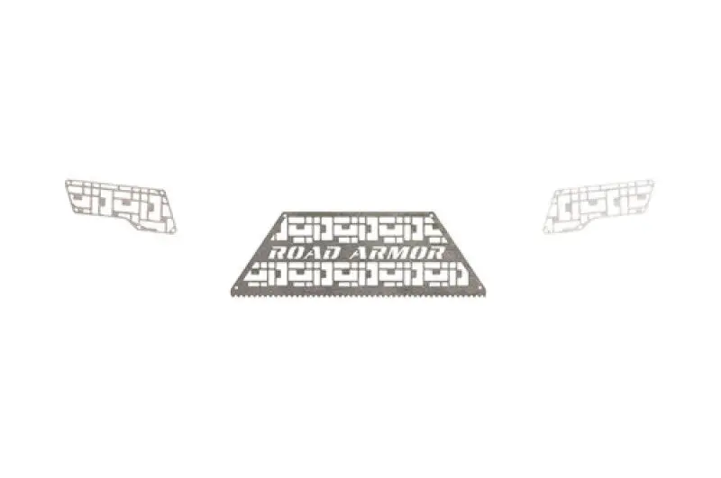 Road Armor Identity Rear Bumper Components For 2015–2019 Chevrolet Silverado 2500Hd – Raw Id Mesh Finish 1