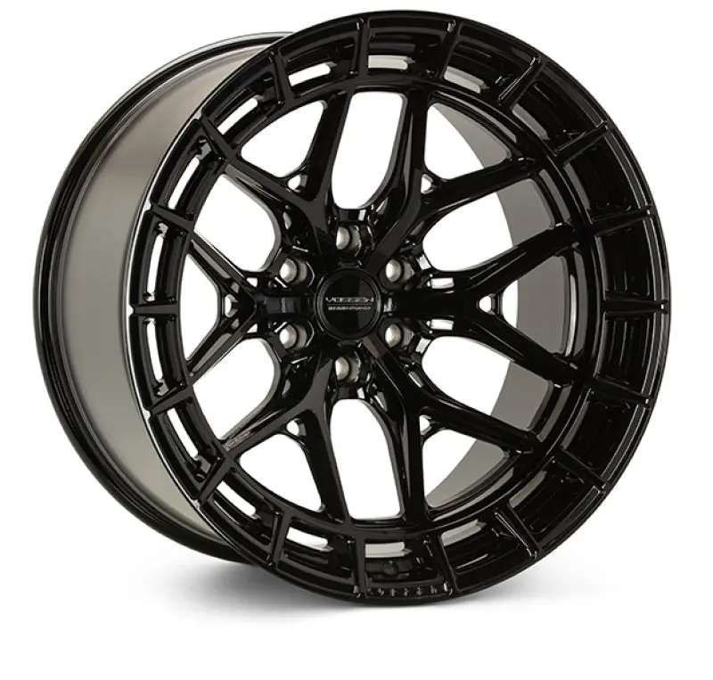 Vossen Hfx-1 Gloss Black Forged Wheel – 22X10.5", 5X112Mm, Et35 Offset, 66.5Mm Center Bore, Deep Concave Profile 1