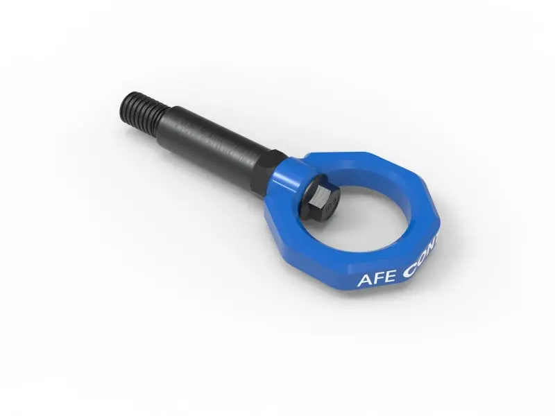 Afe Control Front Tow Hook – Blue Anodized – Designed For 2020–2021 Toyota Gr Supra (A90) 1
