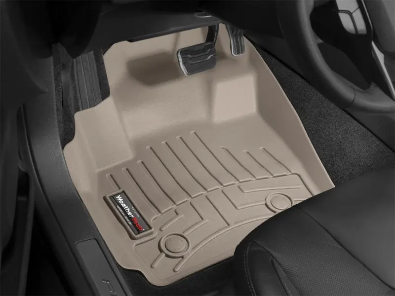 Weathertech Front Floorliner For 2004–2007 Nissan Maxima – Tan, Custom-Fit Thermoplastic Design 1