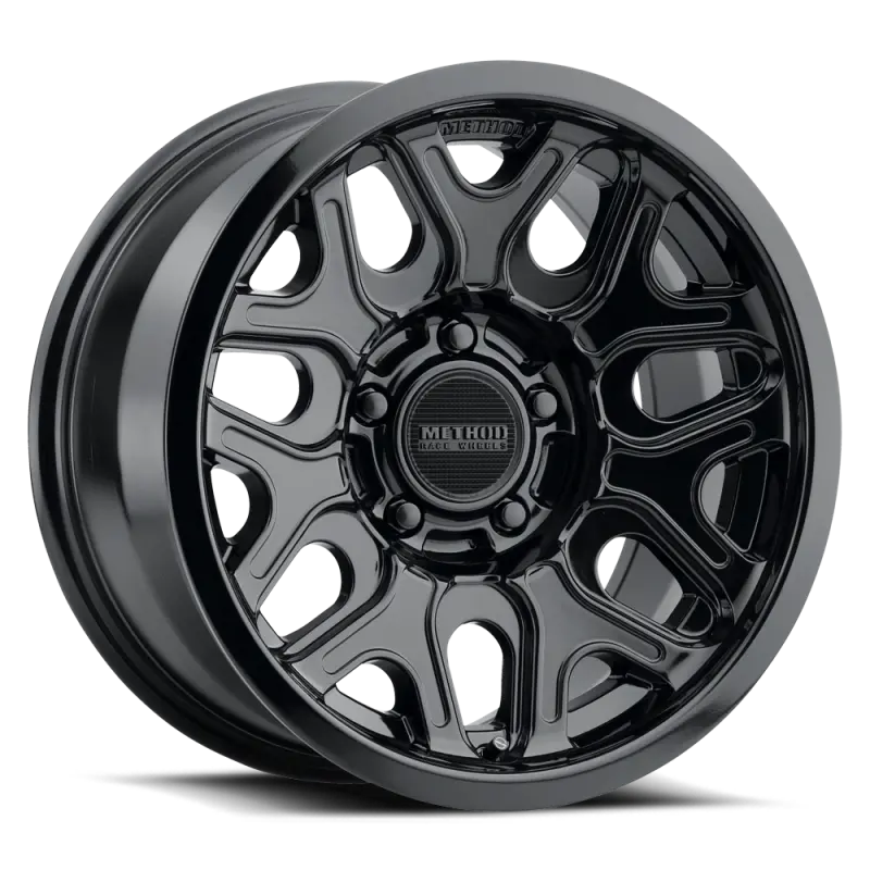Method Mr322 / 20X10 / 8X170 Bp / -18Et / 4.76In Bs / 130.81Mm Cb - Gloss Black Wheel 1