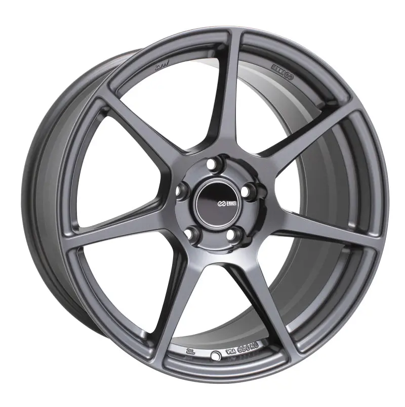 Enkei Tfr Lightweight Alloy Wheel – 17X8", 5X114.3, 45Mm Offset, 72.6Mm Center Bore, Matte Gunmetal 1