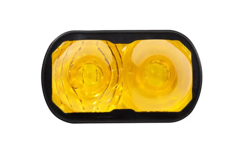 Diode Dynamics Stage Series 2-Inch Combo Lens Led Light – Amber/Yellow Beam Pattern 1