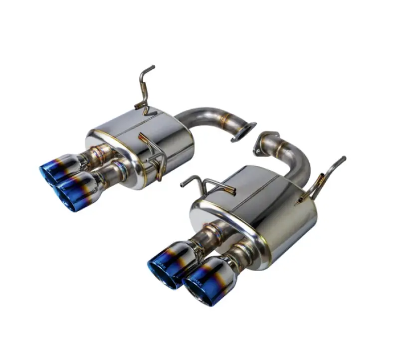 Remark Exhaust Axle-Back System – 2022+ Subaru Wrx Vb, Burnt Stainless Steel Double-Wall Tips 1