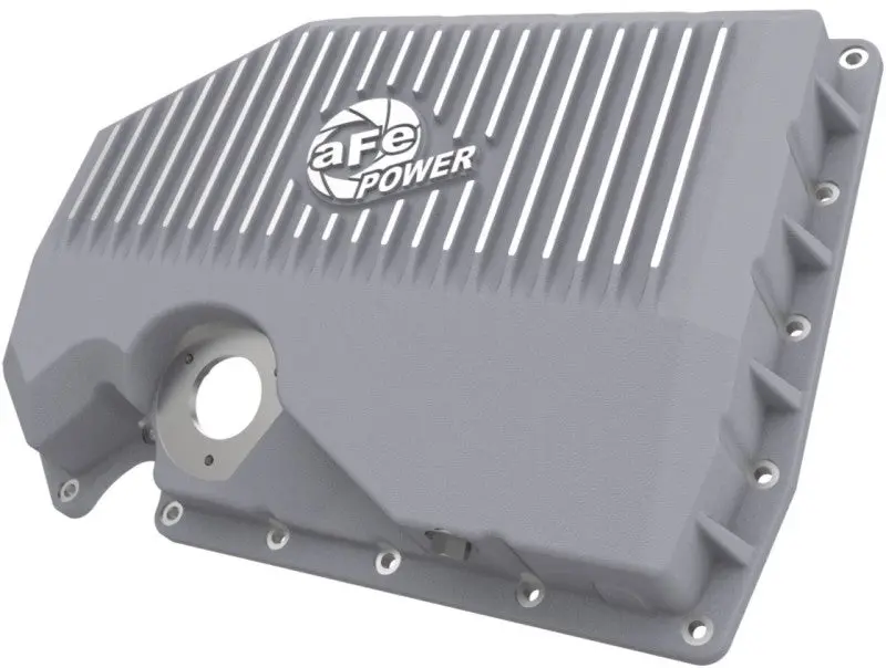 Afe 05-19 Vw 1.8L/2.0L W/ Oil Sensor Engine Oil Pan Raw Power Street Series W/ Machined Fins 1
