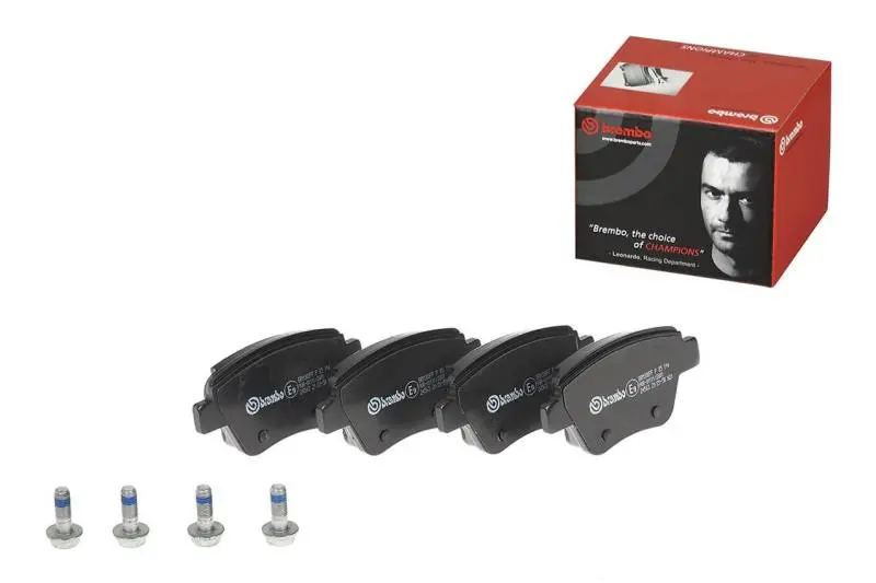 Brembo Rear Brake Pads For 2010–2013 Audi A3 Premium – Low-Metallic Oe Equivalent 1