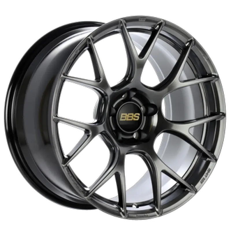 Bbs Re-V7 Forged Aluminum Wheel — 19X8.5", 5X112Mm, +43Mm Offset, Diamond Black Finish (82Mm Bore — Pfs/Clip Required) 1