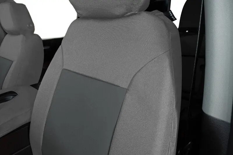 Covercraft 22-24 Chevrolet Silverado Endura Precisionfitfront Row Seat Covers - Silver/Charcoal 2