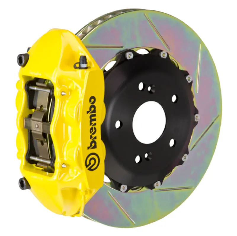 Brembo Gt Big Brake Kit – Rear, 4-Piston Calipers With Slotted 328X28Mm 2-Piece Rotors For 1999–2005 Honda S2000 1