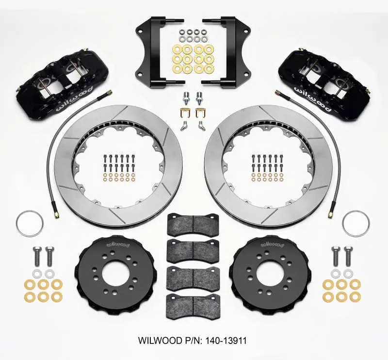 Wilwood Aero6 Front Brake Hat Kit For 2014+ Chevrolet Corvette C7 – Includes Lines, 15-Inch Rotor Compatibility 1